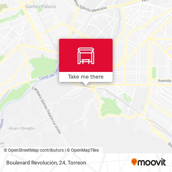 Boulevard Revolución, 24 map