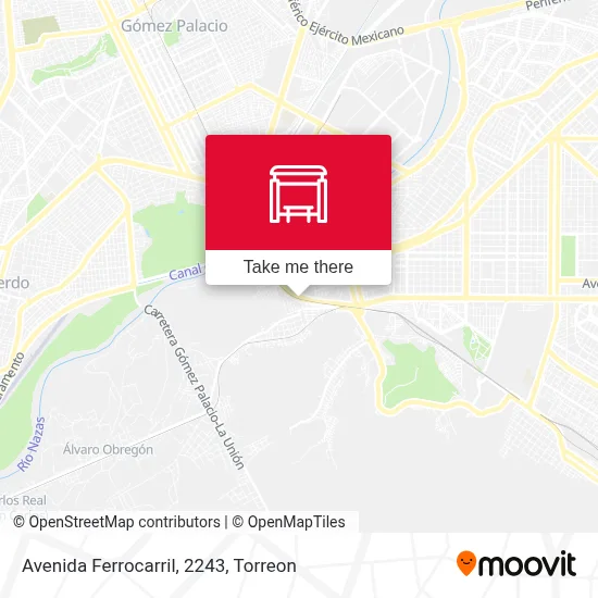 Avenida Ferrocarril, 2243 map