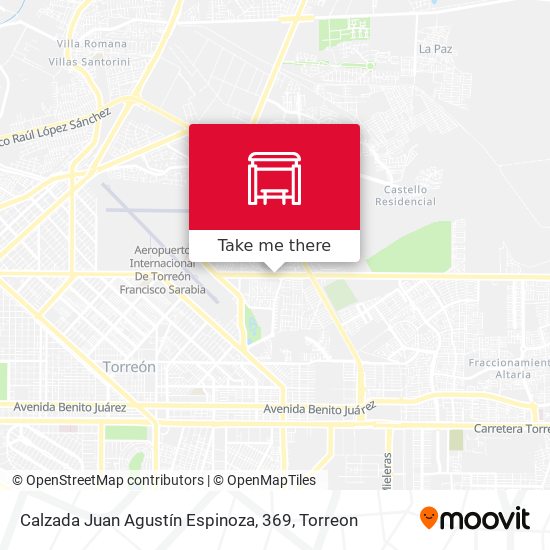 Calzada Juan Agustín Espinoza, 369 map