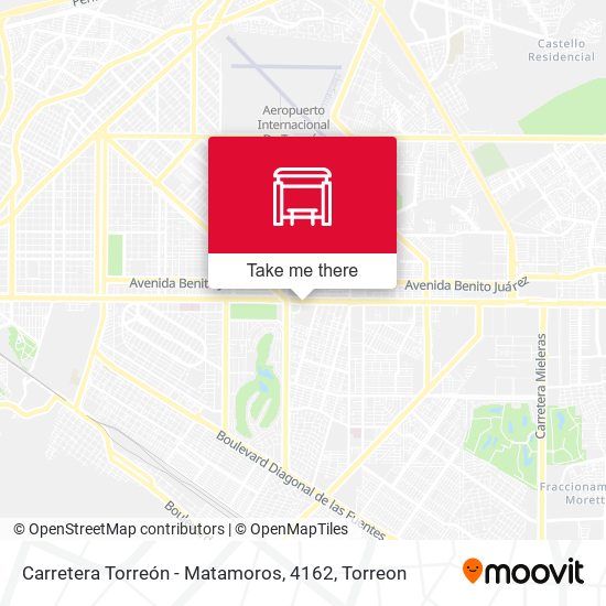 Carretera Torreón - Matamoros, 4162 map
