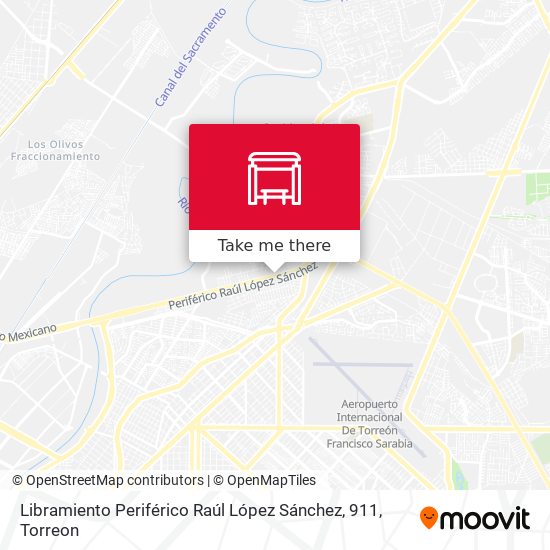 Libramiento Periférico Raúl López Sánchez, 911 map