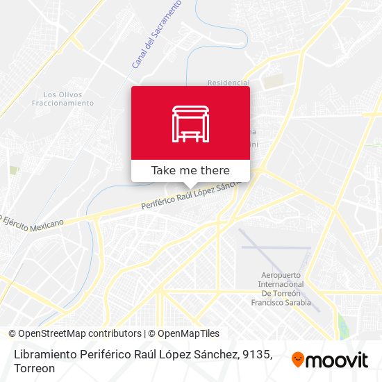 Libramiento Periférico Raúl López Sánchez, 9135 map