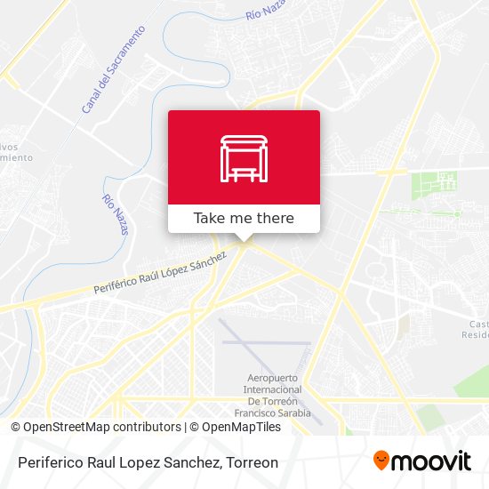 Mapa de Periferico Raul Lopez Sanchez