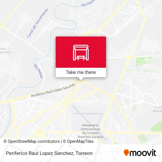 Mapa de Periferico Raul Lopez Sanchez