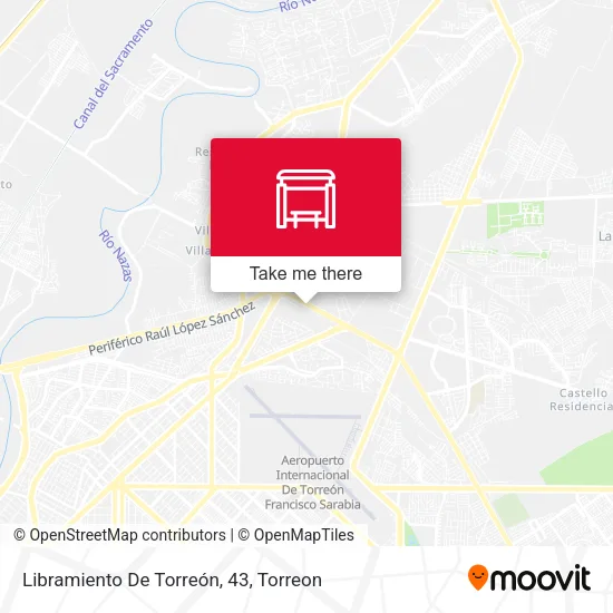Libramiento De Torreón, 43 map
