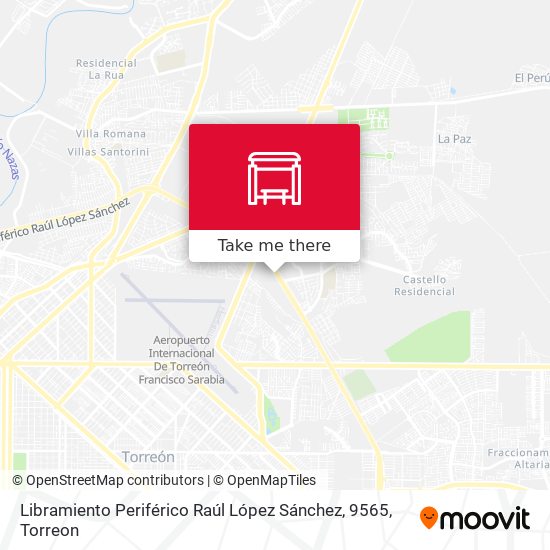 Libramiento Periférico Raúl López Sánchez, 9565 map