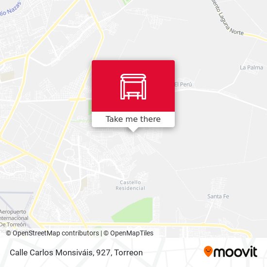 Calle Carlos Monsiváis, 927 map