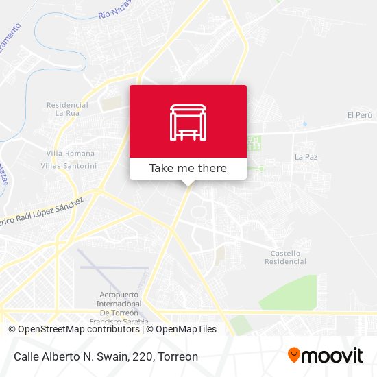 Calle Alberto N. Swain, 220 map