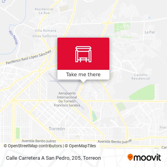Calle Carretera A San Pedro, 205 map