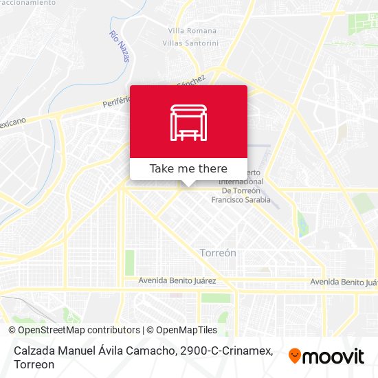 Calzada Manuel Ávila Camacho, 2900-C-Crinamex map