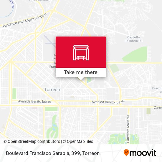 Boulevard Francisco Sarabia, 399 map