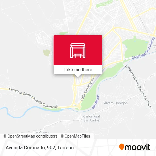 Avenida Coronado, 902 map