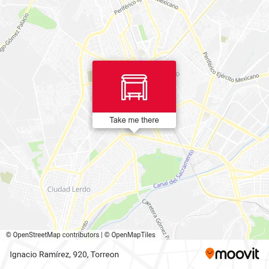 Ignacio Ramírez, 920 map