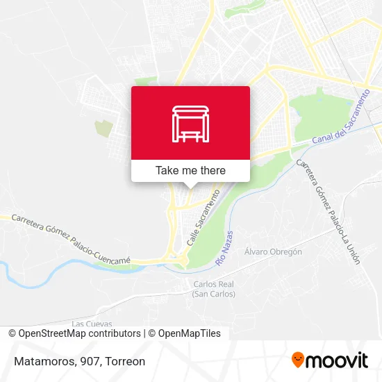 Matamoros, 907 map