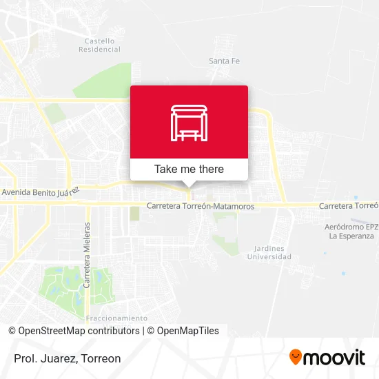 Prol. Juarez map