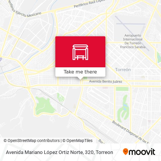 Avenida Mariano López Ortiz Norte, 320 map