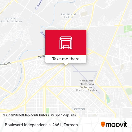 Boulevard Independencia, 2661 map