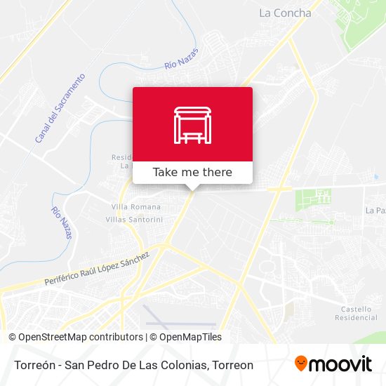 Mapa de Torreón - San Pedro De Las Colonias