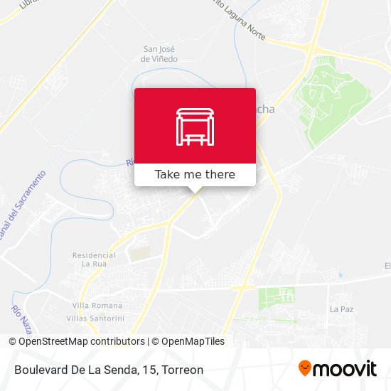 Mapa de Boulevard De La Senda, 15