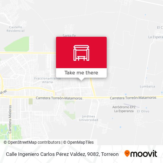Calle Ingeniero Carlos Pérez Valdez, 9082 map