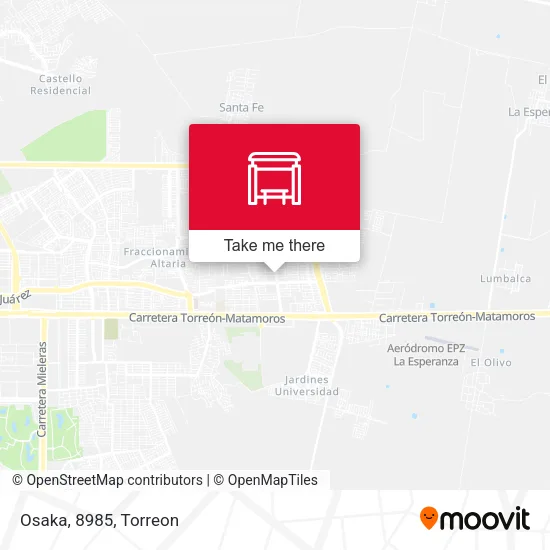 Osaka, 8985 map