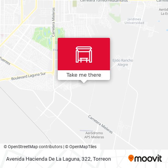 Avenida Hacienda De La Laguna, 322 map