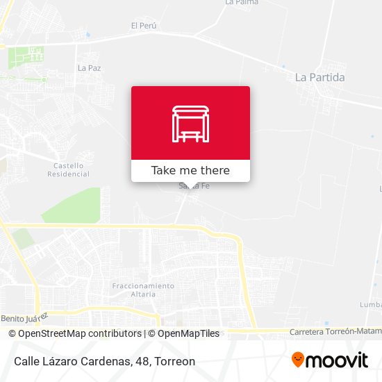 Calle Lázaro Cardenas, 48 map