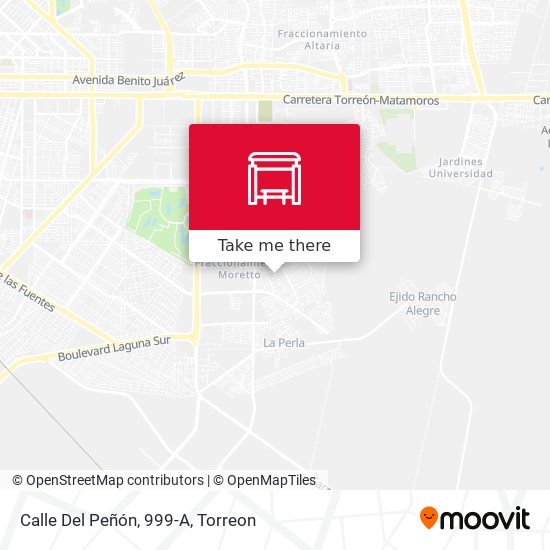 Calle Del Peñón, 999-A map