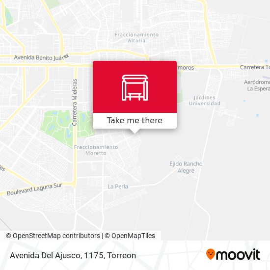Mapa de Avenida Del Ajusco, 1175