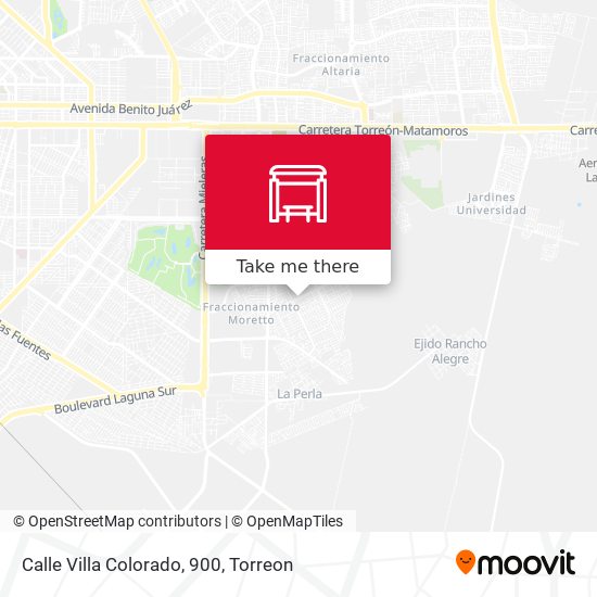 Calle Villa Colorado, 900 map