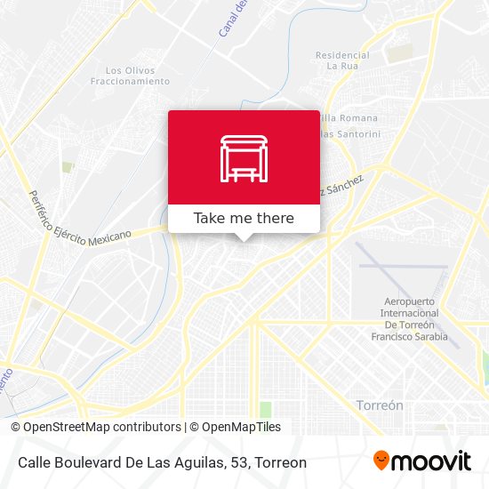 Mapa de Calle Boulevard De Las Aguilas, 53