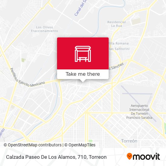 Calzada Paseo De Los Alamos, 710 map