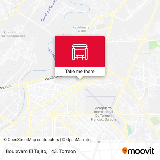 Mapa de Boulevard El Tajito, 143
