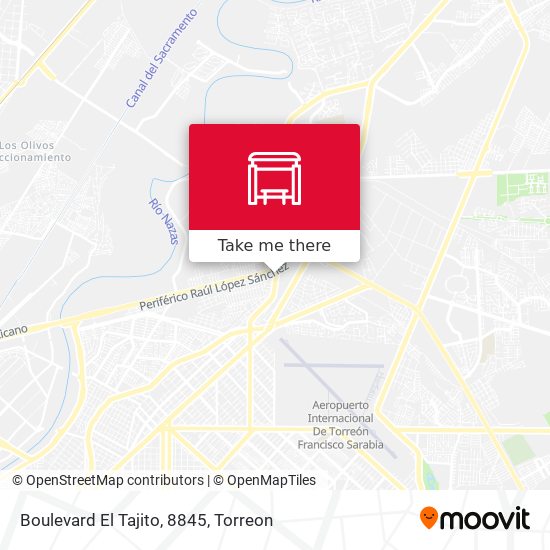 Boulevard El Tajito, 8845 map