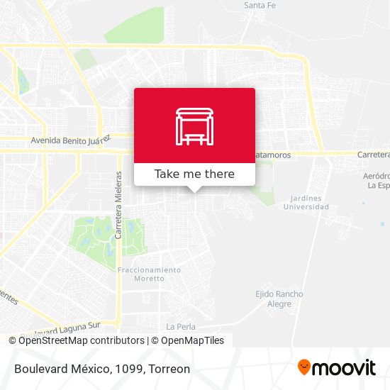 Boulevard México, 1099 map