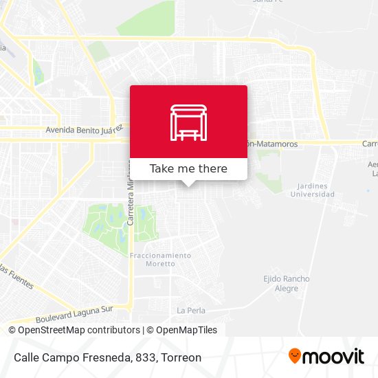 Calle Campo Fresneda, 833 map