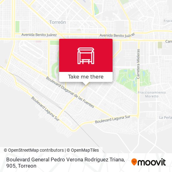 Boulevard General Pedro Verona Rodríguez Triana, 905 map