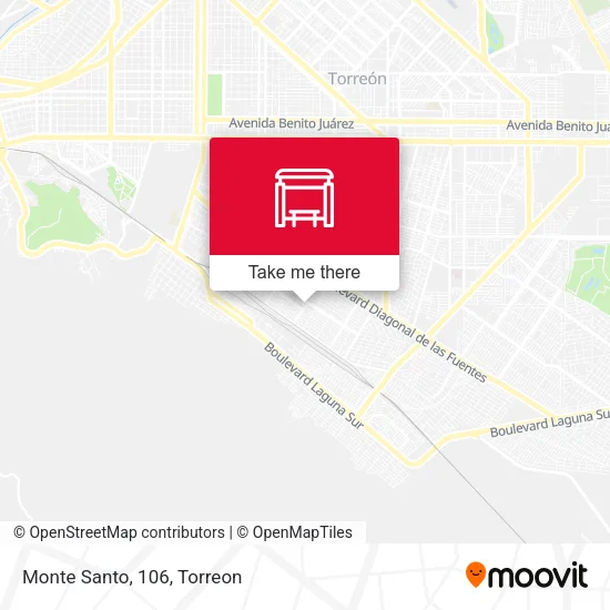 Monte Santo, 106 map