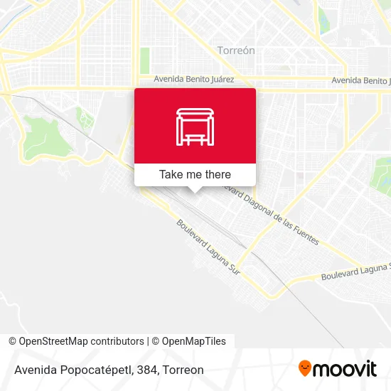 Avenida Popocatépetl, 384 map