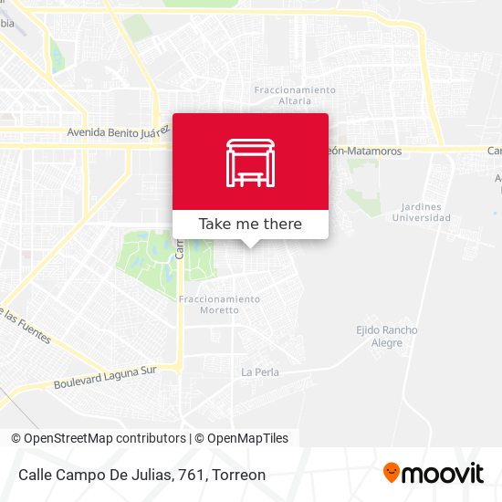 Calle Campo De Julias, 761 map