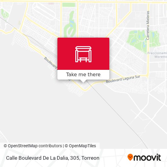 Calle Boulevard De La Dalia, 305 map
