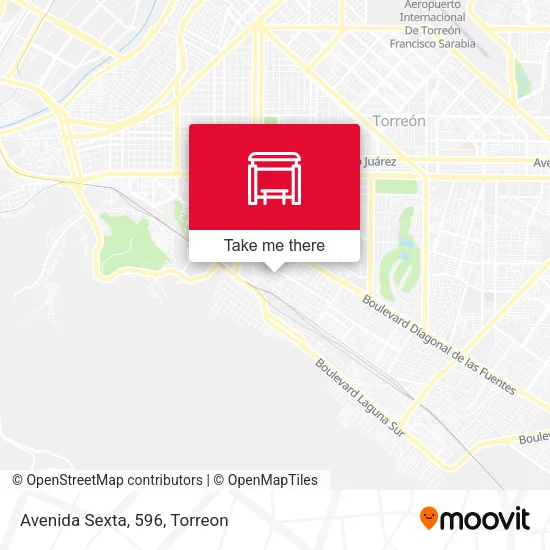 Avenida Sexta, 596 map