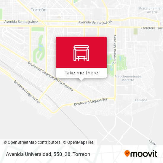 Avenida Universidad, 550_28 map
