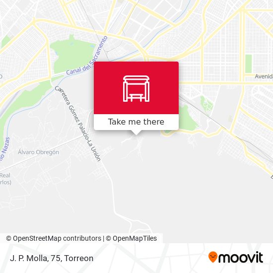 Mapa de J. P. Molla, 75