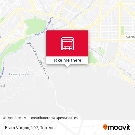 Mapa de Elvira Vargas, 107