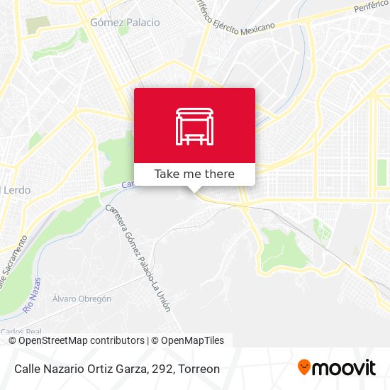 Calle Nazario Ortiz Garza, 292 map