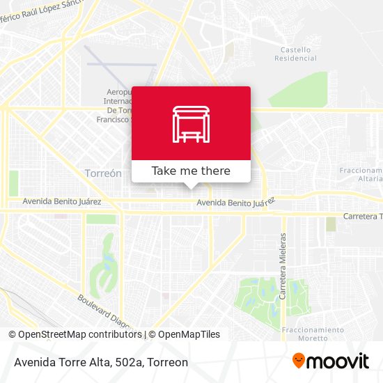 Avenida Torre Alta, 502a map