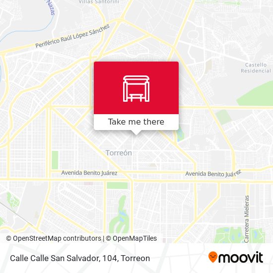Calle Calle San Salvador, 104 map