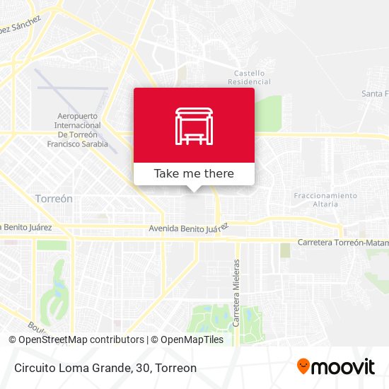 Mapa de Circuito Loma Grande, 30
