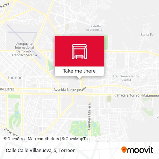 Mapa de Calle Calle Villanueva, 5